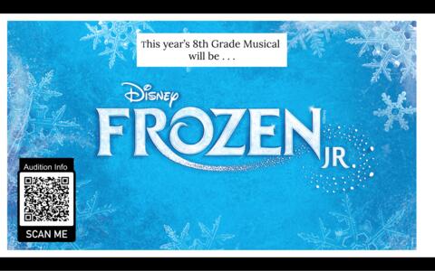 This Year's Musical Will Be "Frozen Jr."